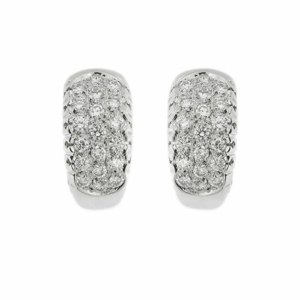 Boucles d'oreille diamants