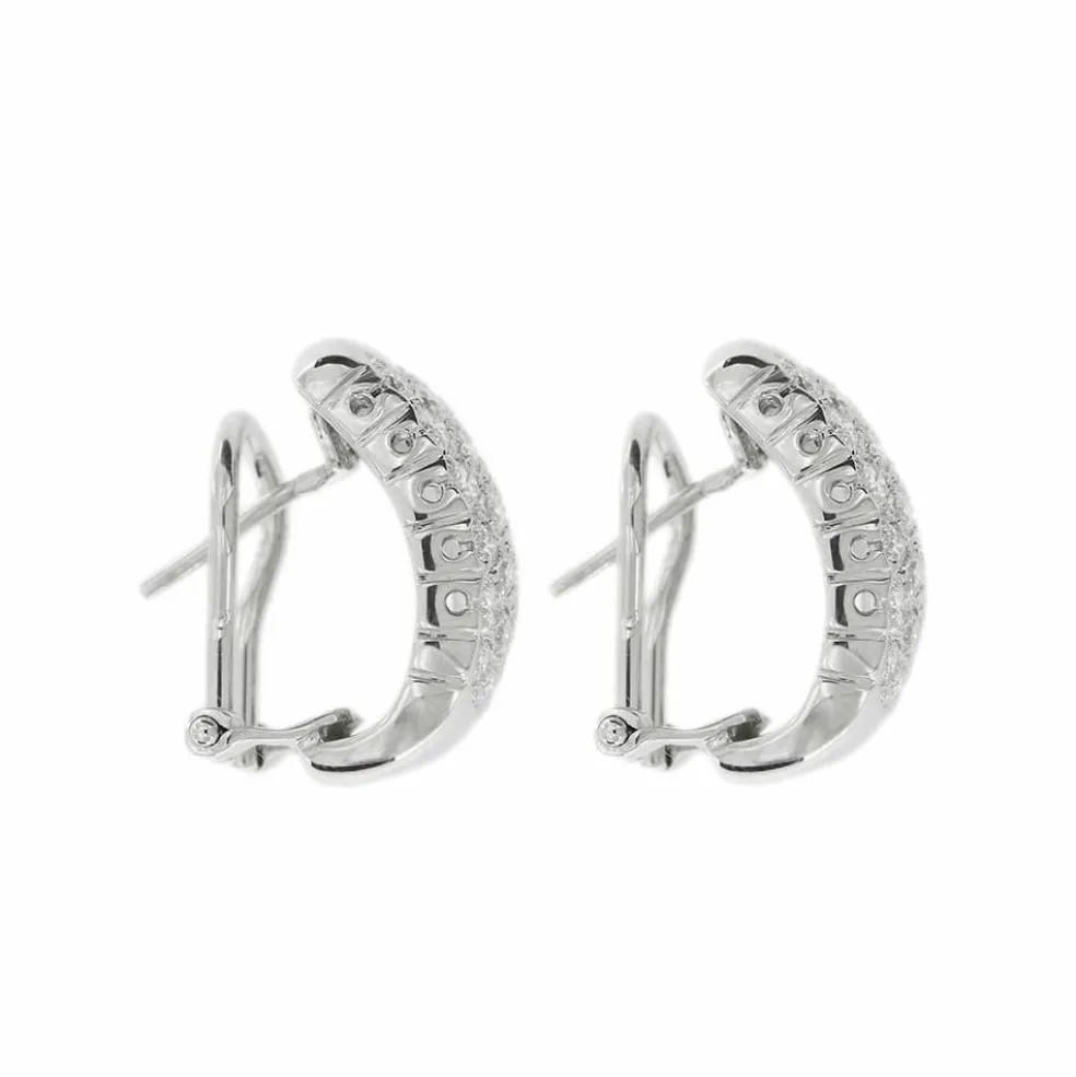 Boucles d'oreille diamants