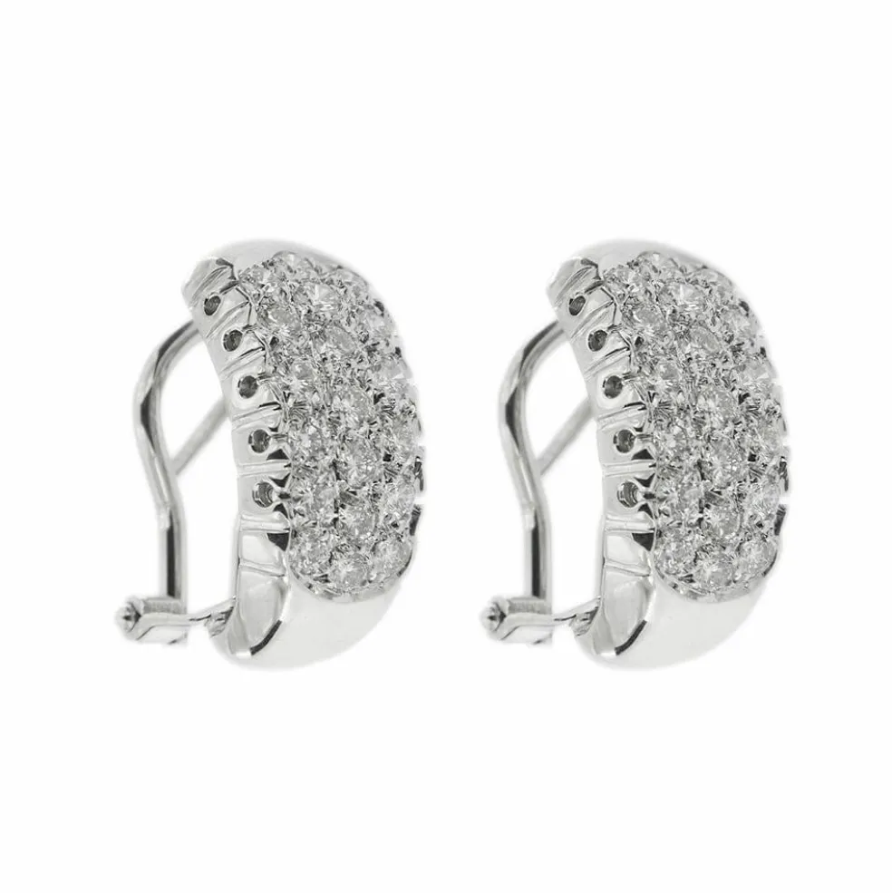 Boucles d'oreille diamants