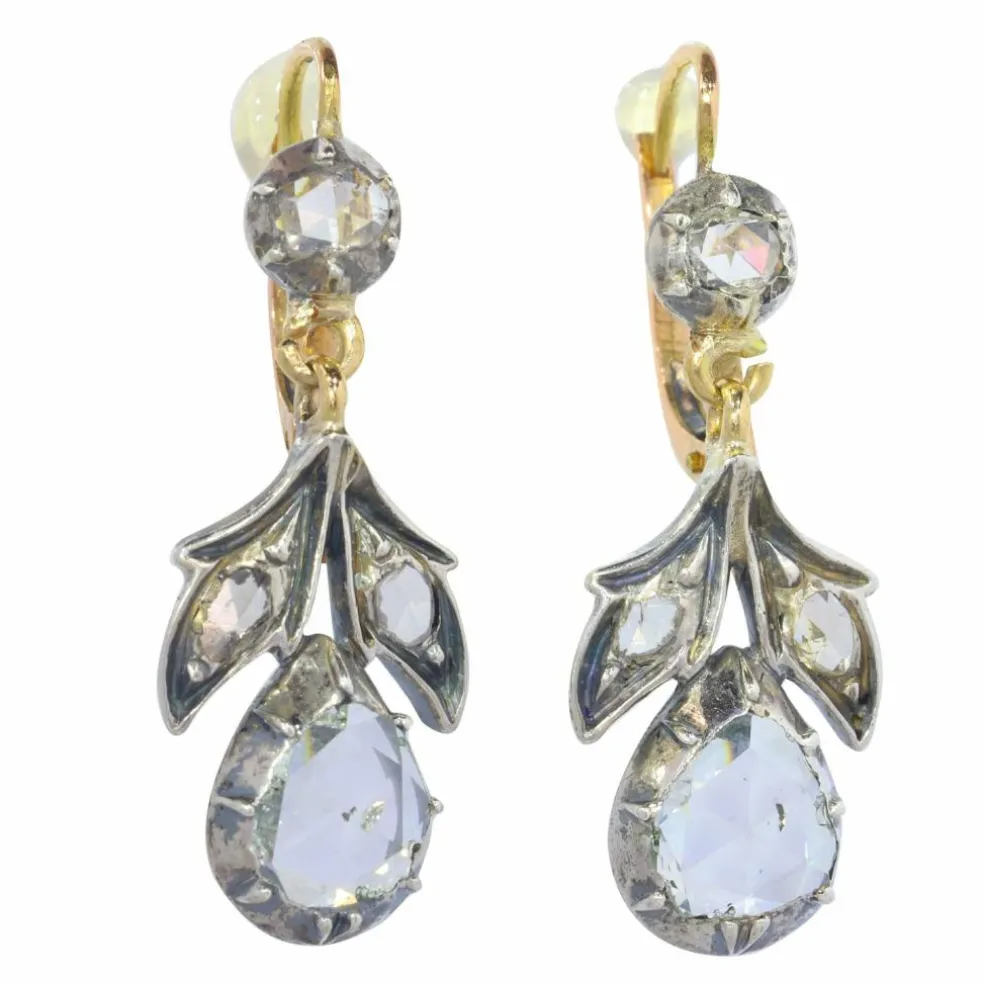 Boucles d'oreille en diamant