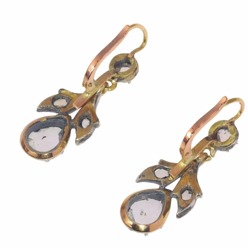 Boucles d'oreille en diamant