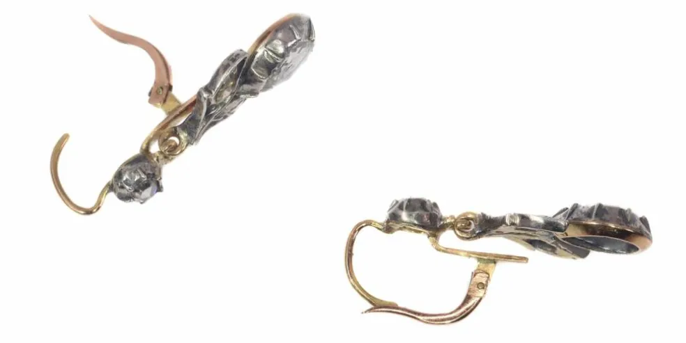 Boucles d'oreille en diamant