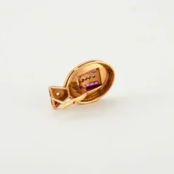 Boucles d'oreille "Tank" Circa 1940