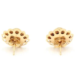 Boucles d'oreilles à bouton perle