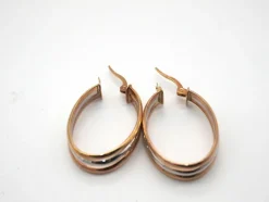 Boucles d'oreilles 3 or
