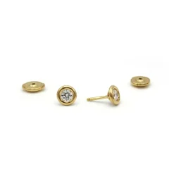 Boucles d'oreilles - Or & Diamants