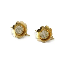 Boucles d'Oreilles - Or & Perles