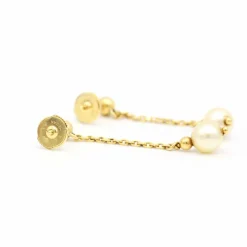 Boucles d'oreilles - Or & Perles