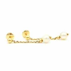 Boucles d'oreilles - Or & Perles