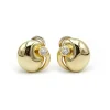 Boucles d'oreilles - Or jaune & Diamants