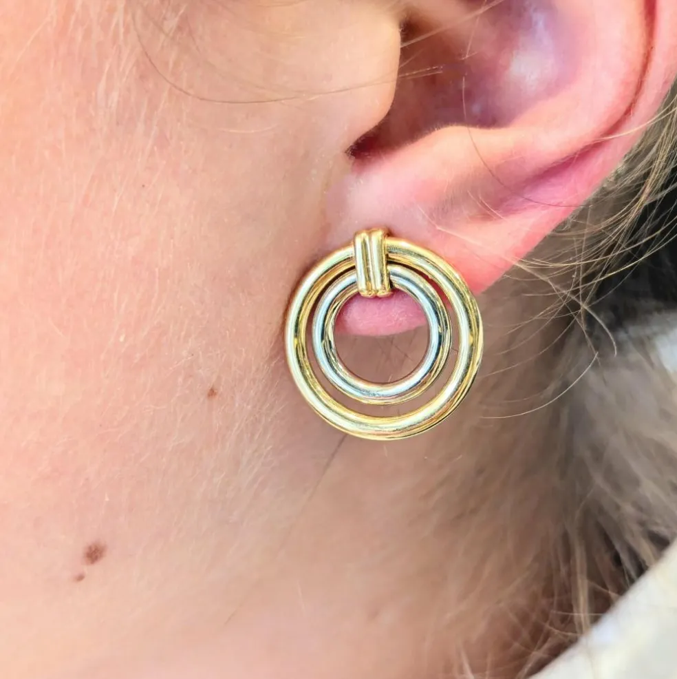Boucles d'oreilles 2 ors