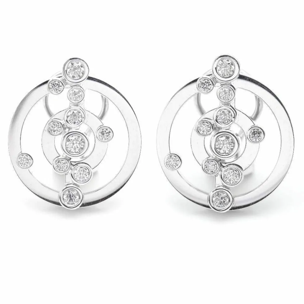 Boucles d'oreilles ADAGIO en or et diamants