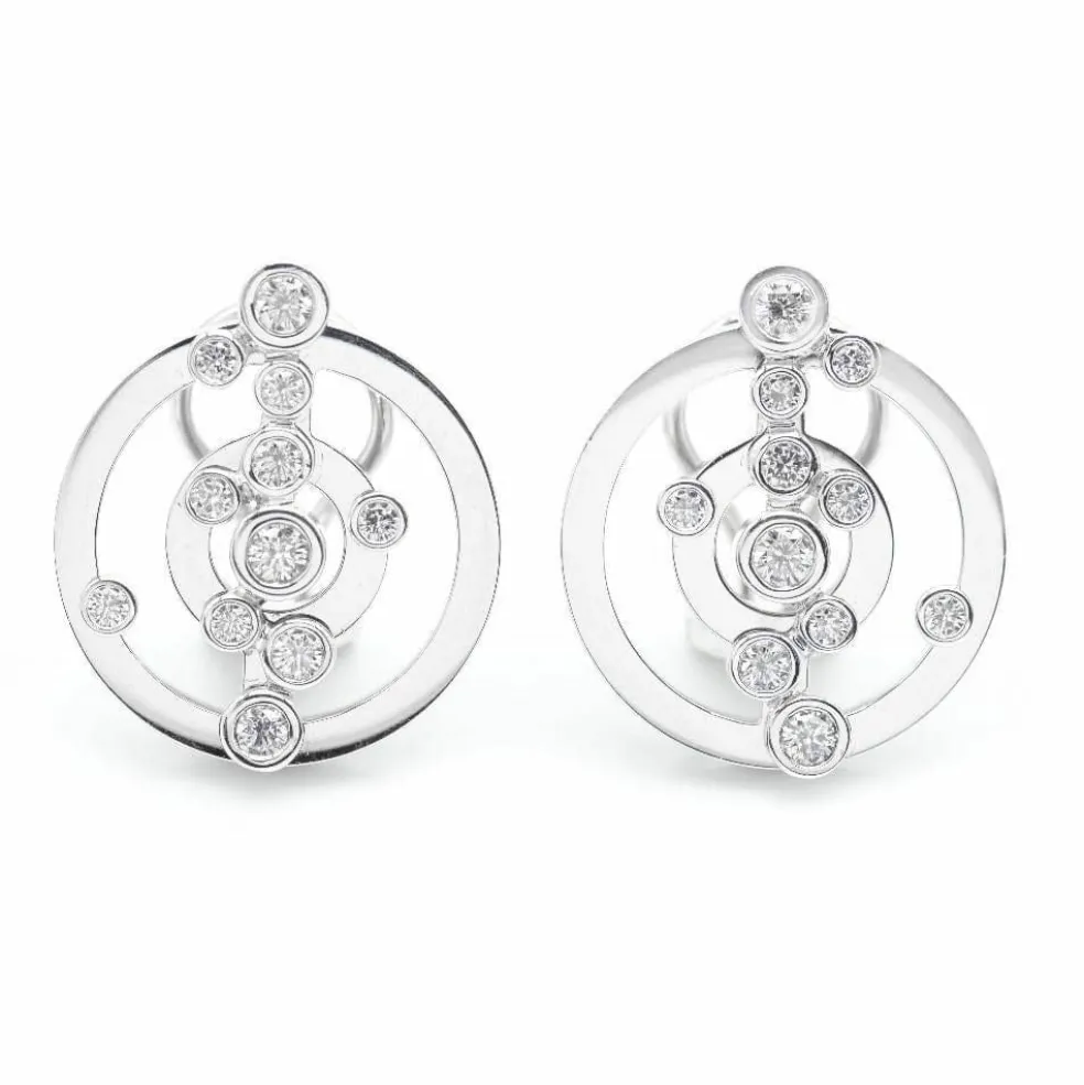 Boucles d'oreilles ADAGIO en or et diamants