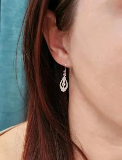 Boucles d'oreilles Aigue-marines