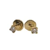 Boucles d’oreilles Alpa or jaune et diamants