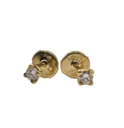 Boucles d’oreilles Alpa or jaune et diamants