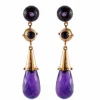 Boucles d'oreilles Améthystes