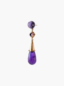 Boucles d'oreilles Améthystes