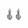 Boucles d'oreilles anciennes Diamants