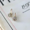 Boucles d'oreilles anciennes diamants 1,00 Ct