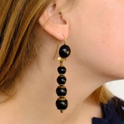Boucles d'oreilles Anciennes Ecaille