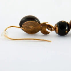 Boucles d'oreilles Anciennes Ecaille
