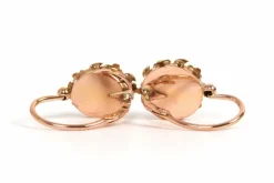 Boucles d'oreilles Art Déco en or jaune 18 carats