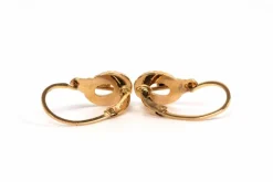 Boucles d'oreilles Art Déco en or jaune