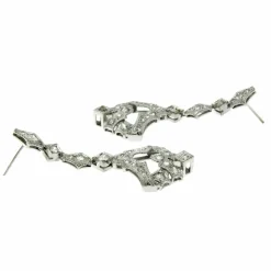 Boucles d'oreilles Art Déco Diamant