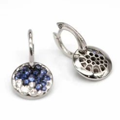 Boucles d'oreilles BLUE SKY en or blanc et diamants