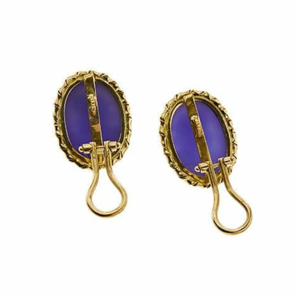 Boucles d'oreilles camée