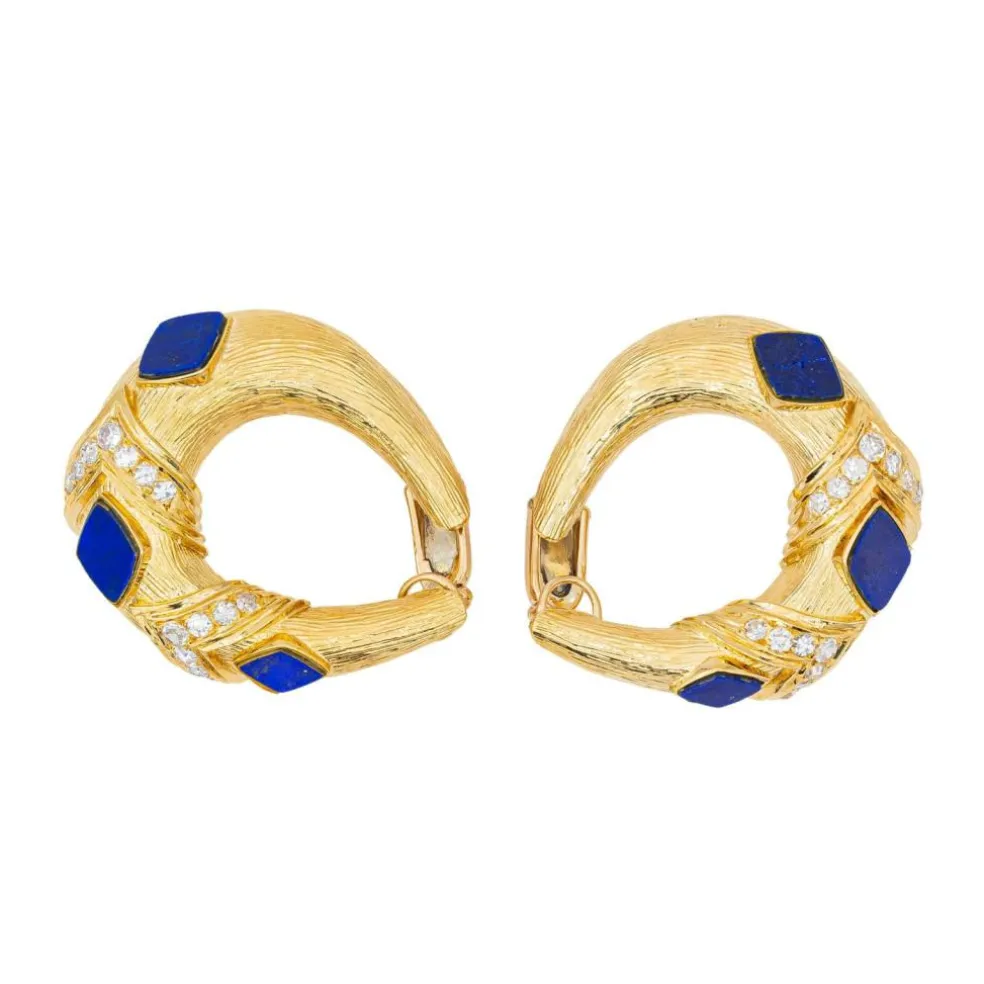 Boucles d'oreilles Clip Or jaune Diamant