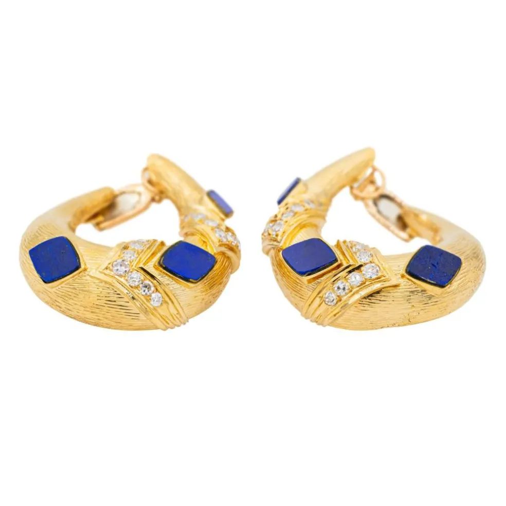 Boucles d'oreilles Clip Or jaune Diamant