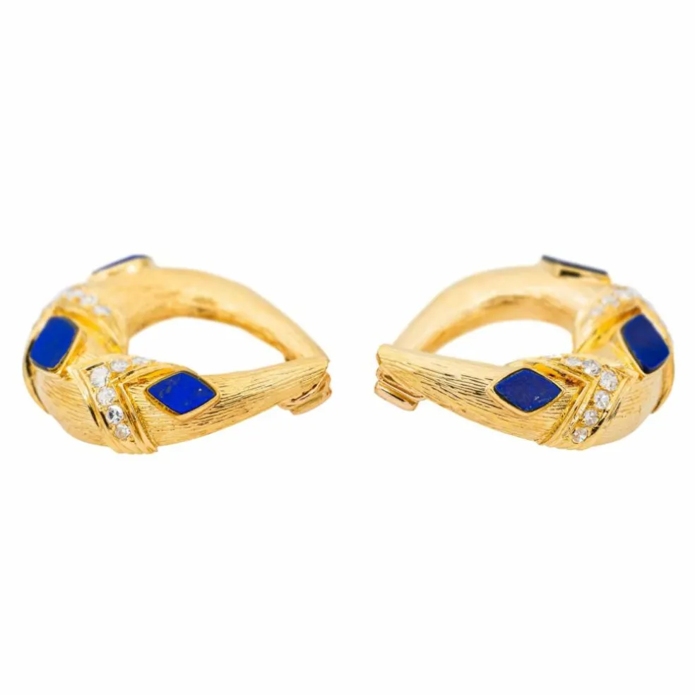 Boucles d'oreilles Clip Or jaune Diamant