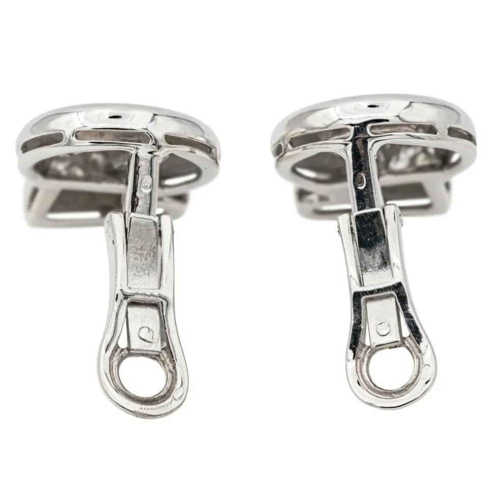 Boucles d'oreilles Clip Or blanc Diamant