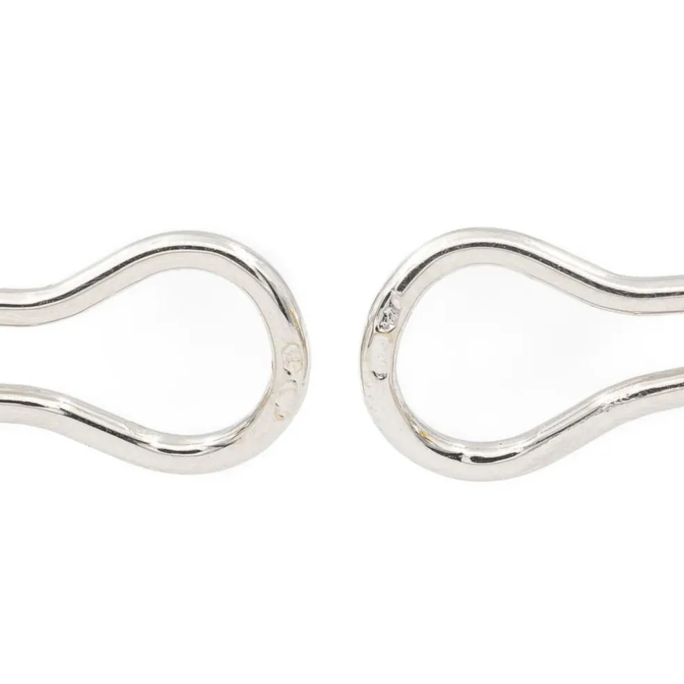 Boucles d'oreilles Clips Or blanc Diamant