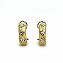 Boucles d'oreilles Clips Or jaune Diamants