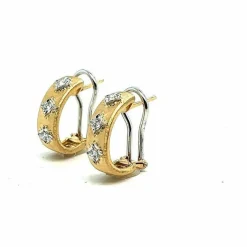 Boucles d'oreilles Clips Or jaune Diamants