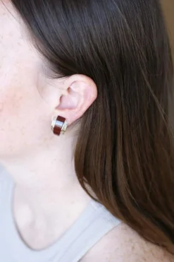 Boucles d'oreilles Clips Puiforcat Cornaline