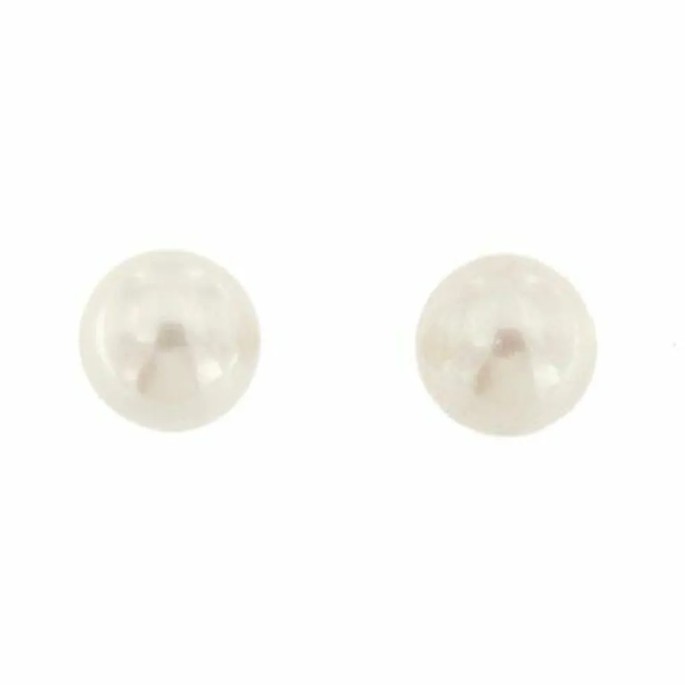 Boucles d'oreilles clous perles