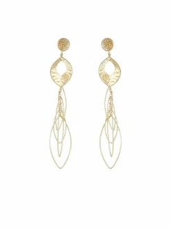 BOUCLES D'OREILLES "COCKTAIL" OR