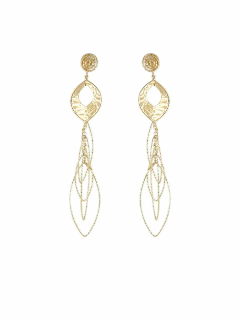 BOUCLES D'OREILLES "COCKTAIL" OR