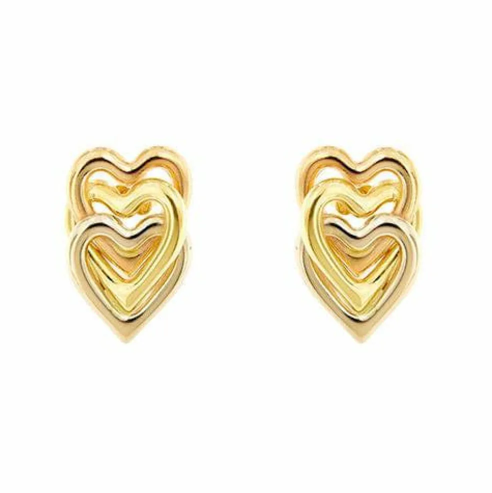 Boucles d'oreilles coeur