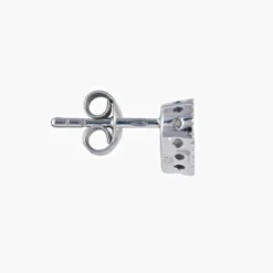 Boucles d'oreilles coeur diamants