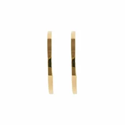 Boucles d'oreilles créoles or jaune