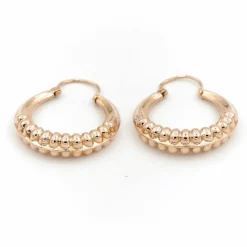 Boucles d'oreilles Créoles Or jaune