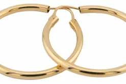 Boucles d'oreilles créoles en or jaune