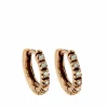 Boucles d'oreilles créoles Diamant