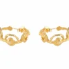 BOUCLES D'OREILLES CRÉOLES "EPHEMERAL"