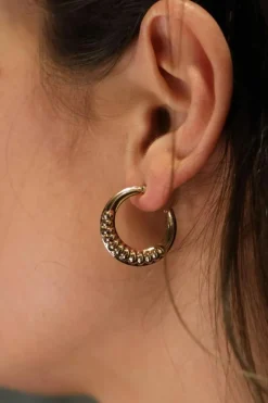 Boucles d'oreilles Créoles Or jaune